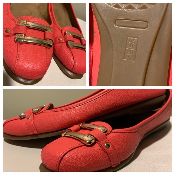 Aerosoles “Stitch&Turn Technology” Coral/Samon - Picture 3 of 16